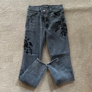 Express Jeans Size 6 in Gray